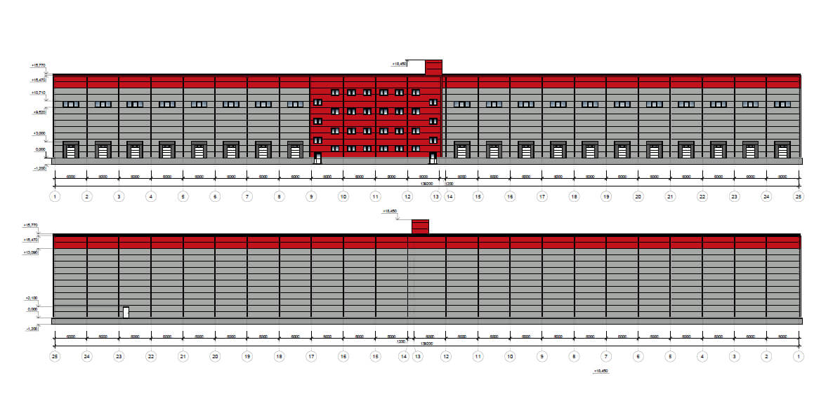 Схема фасада Лыткарино Парк